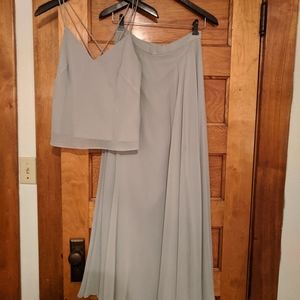 Jenny Yoo Emerson Camisole and Hampton Skirt